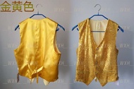 Áo Vest Sequin Đỏ Lấp Lánh Cho Trẻ Em Biểu Diễn Sân Khấu Đêm Câu Lạc Bộ Bar Cảm Giác Cao Cấp Sáng Bó