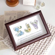 Epoxy Letter Photo Frame Handmade diy Gift for Girls Girlfriends Birthday Gift Romantic Anniversary 