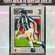 Topps Merlin 98 Heritage 2022/23: Merlin Legends - Alessandro Del Piero (Juventus)