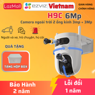 Camera EZVIZ H9C ngoài trời 6mp/10mp có ống kính góc rộng và ống kính xoay 360 độ ban đêm có màu âm 