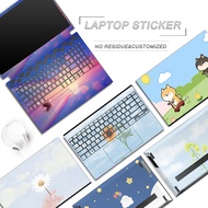 Dell G15 5515 G15 5520 ACD Top Keyboard Bottom PVC Vinyl Laptop Skin Sticker Notebook Decal Removabl