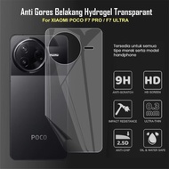 Hydrogel (Back) poco ultraF7 pro f3 GT f1 f2 pro f4 GT f5 pro f6 pro