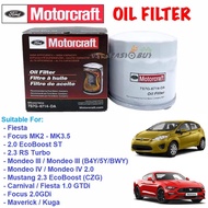 Ford Motorcraft Oil Filter Ford Fiesta Mustang M3 M5 Focus Mondeo Kuga S-Max C-Max Oil Filter - FL-9