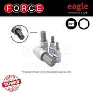 Force 344 1/2" 55mm Hex Socket Bit ( 5 ~ 19mm )