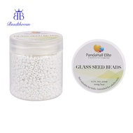 1set 8/0 Glass Seed Beads Opaque Colours Seed Small Craft Beads for Jewelry Making Round White Black