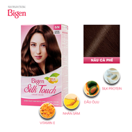 Thuốc nhuộm tóc phủ bạc Bigen Silk Touch 6N - Nâu Cafe