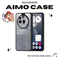 DUX AIMO Clear Phone Case for Nothing Phone 3 3A Pro 2A Plus CMF Phone 2 Pro Shockproof Cover Casing