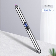 New Household Dual Arc Igniter Windproof Rechargeable Scented Candle Metal Displayable Power Wholesa
