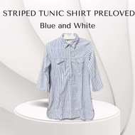 Bwi188 Made By Buana Striped Tunic Shirt / Striped Tunic / Kemeja Tunik / Kemeja Tunik Garis-Garis /