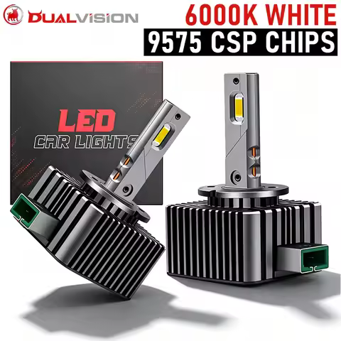 D SERIES D3S D1S LED Headlight HID D2S D4S D1R D2R D3R D4R Two-sided CSP Core 35W Ballasts 6000K Whi
