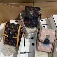 JA9 [Ready Stock] Guess Printed Phone Bag Women Mini Sling Bag Crossbody Bag with Box