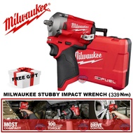 💥Ready Stock💥 Milwaukee M12 FIWF12-0 1/2' Cordless Stubby Impact Wrench (bare tool)