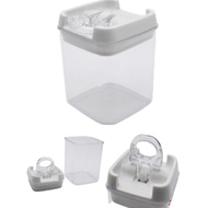 Transparent Plastic Jar Eco Shop Rm2 misswonwoo shop