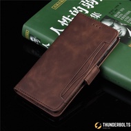 TC For OPPO A58 5G Case Cover Premium Leather Flip Multi-card slot Cover For OPPO A58 A 58 OPPOA58 5