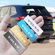 Volvo Mirror Metal Car Logo Sticker 3D Stainless Steel Badge Personalized Interior Modification Acce