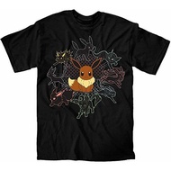 SG2 2021 Latest Officially Licensed Pokémon Mono Eeeeloutions Eeee Tee New Shirt Round Neck Vintage 