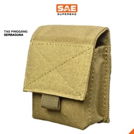 HP Medic Tactical MOLLE Cordura Waist Bag Multifunctional Military Patch Velcro Patch EDC Bag