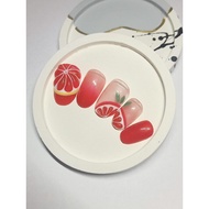 Grapefruit Fake Nails 10 fingers