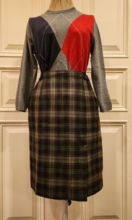 DAKS GOLF 英國純羊毛高爾夫蘇格蘭格子裙附可拆內裡短褲69號
