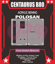 BACKDOOR CASING ACRYLIC  2MM CUTTING+GRAVIR BUAT CENTA B.80