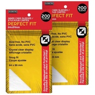 Evoretro 200 Perfect Fit Standard Card Sleeves 64x89 mm Std Size