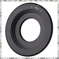 [I O J E] Black C Mount Lens For Micro 4/3 Adapter E-P1 E-P2 E-P3 G1 GF1 GH1 G2 GF2 GH2 G3 GF3 C-/3