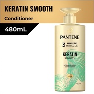 Pantene 3 Minute Miracle Keratin Smooth Conditioner 480mL