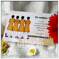 Groomsman Card - Oh Nanbane