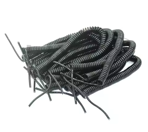 1pcs DIY spring curl line usb 2.0 line usb 4 core wire micro usb mini usb extension data cable 2m 20