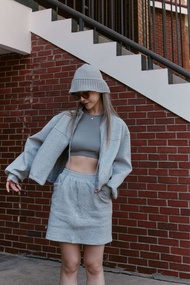 umore.made 🌷 Bambi airport-look set เสื้อ+กระโปรงกางเกง ทรงน่ารักมากกกๆๆ ใส่สบาย ถูกใจแน่นอน 🎀