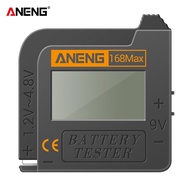 Universal Digital Battery Tester AA/AAA/1.5V/9V/C/D/CR2032/LR44 ANENG 168Max 3.7V Lithium Detection 