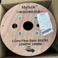 Mylink Dropcore Fiber Optic Cable 1 Core 3 Strands 1 KM Round Model 0.9mm (1000 Meters)