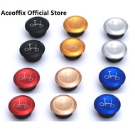 Aceoffix 1 Pair Handlebar Plug for Brompton Bike Aluminum Alloy