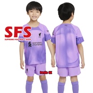 Top Quality 22-23 Liverpool Soccer Football Kid Jersey T-shirt Sports Jerseys Loose Fans Version #16 - #28