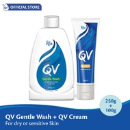 [Bundle of 2] EGO QV Gentle Wash 250g + QV Cream 100g