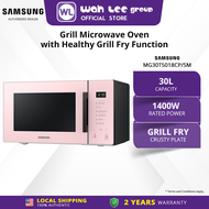 Samsung Grill Microwave Oven 30L / Grill Fry Function / Defrost / Auto Cook / ECO Mode | MG30T5018CK