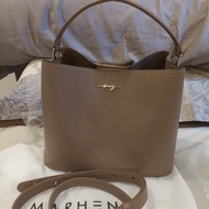 PRELOVED MARHEN J ANNIE BAG TAUPE AUTHENTIC