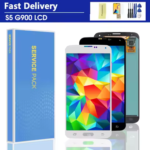 For Samsung S5 i9600 G900A LCD Display Touch Screen Digitizer Assembly For Samsung S5 LCD Repair