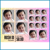 Yssa RUSH ID: COMBO PACKAGE - ID Picture Printing 1x1, 2x2, Passport-Sized picture