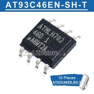 10pcs AT93C46EN SOP-8 93C46EN SOP8 AT93C46EN-SH-T 46E SOP SMD Memory Serial EEPROM