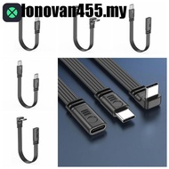 1F USB C Extension Cable, Type C to Type C 90 Degree Type C Extended Data Line, 480Mbps Supports 4k 