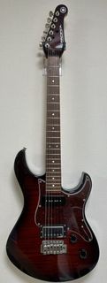 YAMAHA PACIFICA611VFM DRB 實心電吉他 深紅色 (DarkRedBurst) Model