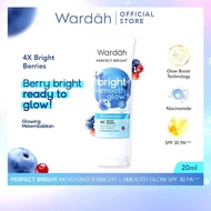 Wardah Perfect Bright Series Creamy Foam Moisturizer Tone Up Micellar Bright Night Cream