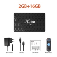 X98H 1000ม. โปร12สมาร์ททีวีกล่อง Allwinner H618 Quad Core Set Top Box HD 4K AV1 2.4/5G Wifi6คู่ BT5 