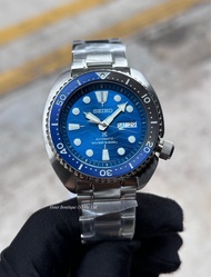 * MADE IN JAPAN * Brand New Seiko Prospex Blue Save the Ocean Turtle Mens Automatic Divers SRPD21J1