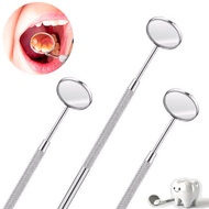 Dental mirror oral care tools with mirror handle check dental tools