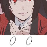Anime Kakegurui Compulsive Gambler Cosplay Ring Props Jabami Yumeko Accessories