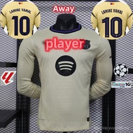 Player -2025/26 Barcelona Long Sleeve Soccer Shirt [S-3XL] CPID OH82