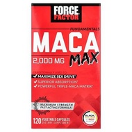 Force Factor Fundamentals Maca Max 2000mg 特強型瑪卡 2,000 毫克 120 粒素食膠囊（每粒膠囊 500 毫克）