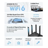 NEWEST! Tp-link Archer AX80 AX6000 8-Stream WiFi 6 Router with 2.5G Port AX 80 AX 6000